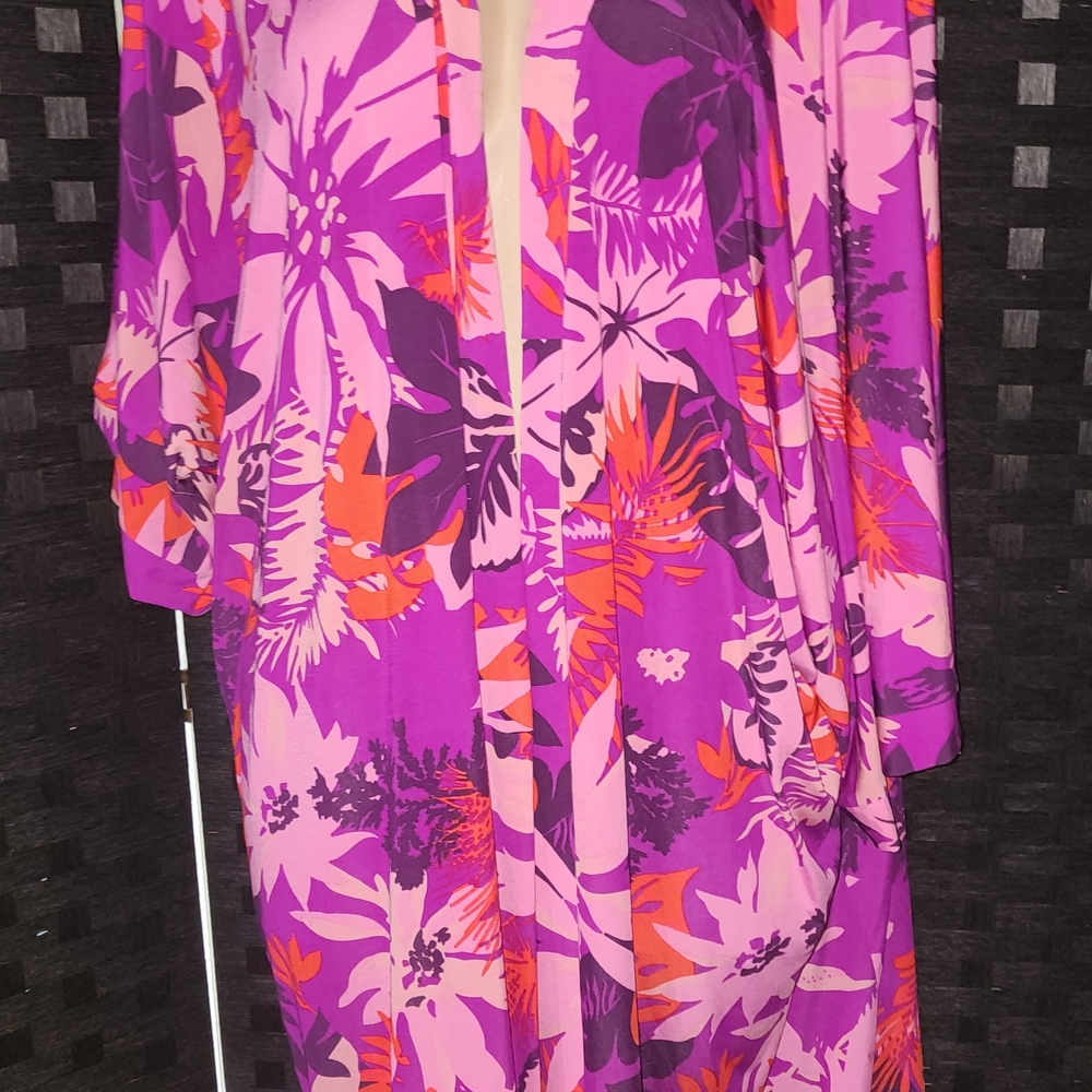 Colorful Floral Kimono